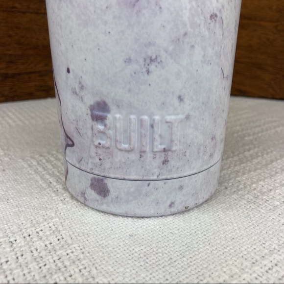 Built Brand Purple Metal Water Bottle Thermos - Picture 3 of 11